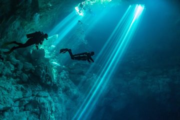 Descubre la magia de bucear en los cenotes de la Riviera Maya, con aguas cristalinas, formaciones milenarias y conexión con la cultura maya.